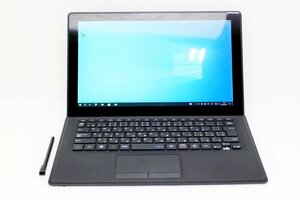 【JUNK】 1円スタート NEC PC-VKT12SGG3 Win10 Pro 64bit OS起動確認のみ タブレットPC タイプカバー スタイラスペン付属【tkj-02343】