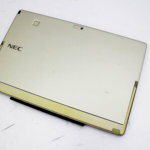 【JUNK】 1円スタート NEC PC-VKT12SGG3 Windows 10 Pro 64bit OS起動確認のみ タブレットPC ACアダプタ スタイラスペン付属【tkj-02378】の画像3