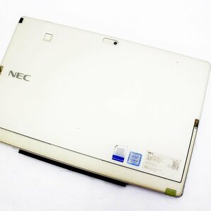 【JUNK】 1円スタート NEC PC-VKT12SGG3 Windows 10 Pro 64bit OS起動確認のみ タブレットPC ACアダプタ スタイラスペン付属【tkj-02379】の画像3