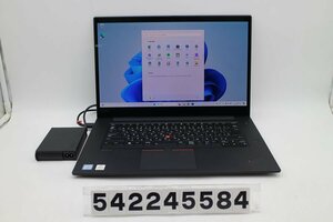 【ジャンク品】Lenovo ThinkPad P1 Gen2 Xeon E-2276M 2.8GHz/32GB/512GB(SSD)/Win11/Quadro T2000 画面焼き付き 【542245584】