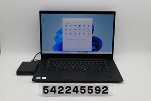 Lenovo ThinkPad P1 Gen2 Xeon E-2276M 2.8GHz/32GB/512GB(SSD)/15.6W/4K(3840x2160) タッチパネル/Win11/Quadro T2000 【542245592】