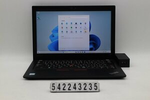 Lenovo ThinkPad X280 Core i3 8130U 2.2GHz/8GB/128GB(SSD)/12.5W/FHD(1920x1080)/Win11 【542243235】
