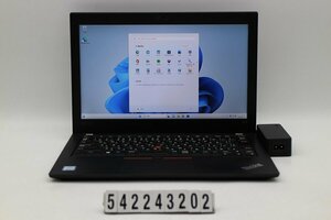 Lenovo ThinkPad X280 Core i3 8130U 2.2GHz/8GB/128GB(SSD)/12.5W/FHD(1920x1080)/Win11 【542243202】