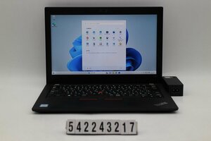 Lenovo ThinkPad X280 Core i3 8130U 2.2GHz/8GB/128GB(SSD)/12.5W/FHD(1920x1080)/Win11 【542243217】