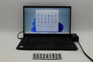 Lenovo ThinkPad X1 Carbon 6th Gen Core i7 8550U 1.8GHz/16GB/512GB(SSD)/14W/FHD(1920x1080)/Win11 【553241928】