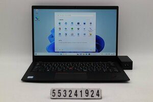 Lenovo ThinkPad X1 Carbon 6th Gen Core i7 8550U 1.8GHz/16GB/512GB(SSD)/14W/FHD(1920x1080)/Win11 【553241924】