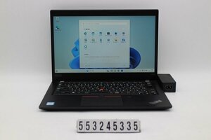 Lenovo ThinkPad X390 Core i5 8265U 1.6GHz/8GB/256GB(SSD)/13.3W/FHD(1920x1080)/Win11 【553245335】