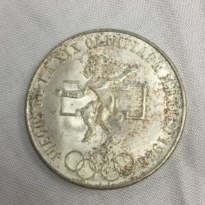 メキシコ造幣局発行 1968年 メキシコオリンピック記念 25ペソ銀貨の画像2