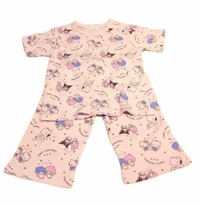 【新品】サイズ130 サンリオ　ハローキティ　クロミ　マイメロディ　シナモロール　ポムポムプリン　パジャマ　女児服　ガールズ