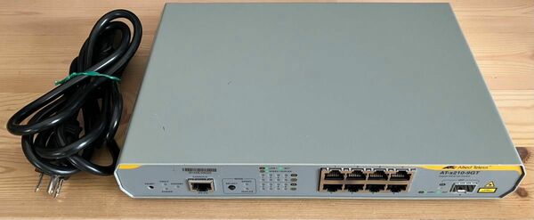 Allied Telesis AT-x210-9GT アライドテレシス L2スイッチ 9ポート SFP