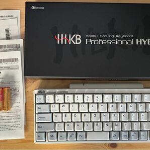 保証残あり HHKB Professional HYBRID Type-S 白 日本語配列 刻印あり PD-KB820WS PFU