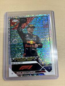 F1　2023TOPPS CHROME FORMULA １ Base /299 156 MAX VERSTAPPEN レッドブル