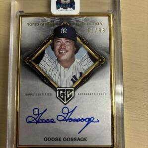 MLB 2023TOPPS CHROME GILDED FLAME AUTO /99 GOOSE GOSSAGE YANKEESの画像1