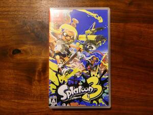 【中古】スプラトゥーン３　Splatoon3　NINTENDO SWITCH　任天堂　ニンテンドー　スイッチ