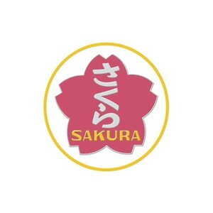 彫金アート ステッカー JR 寝台特急列車 さくら ヘッドマーク NCH004S キャラクター グッズ メール便OK