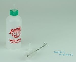 送料無料 小動物用品 ミルクボトル ナーサーキット（L）（180ml） PNK-L用哺乳瓶