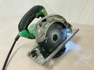 3m39 必見! HITACHI 日立工機 165mm 深切り電子丸のこ C6MVYA2 中古品 動作品 現状品 !