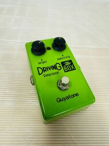 4m63必見! guyatone ps-103 driving box コンプ　ブースター 中古 現状品 ジャンク品扱い Compressor BOX コンプレッサー 