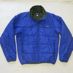 ☆デッド パタゴニア ファイヤーボールジャケット (S) コバルト 2000年 / patagonia / R4 パフボール / mars / グリセード / パイル ベストの画像2