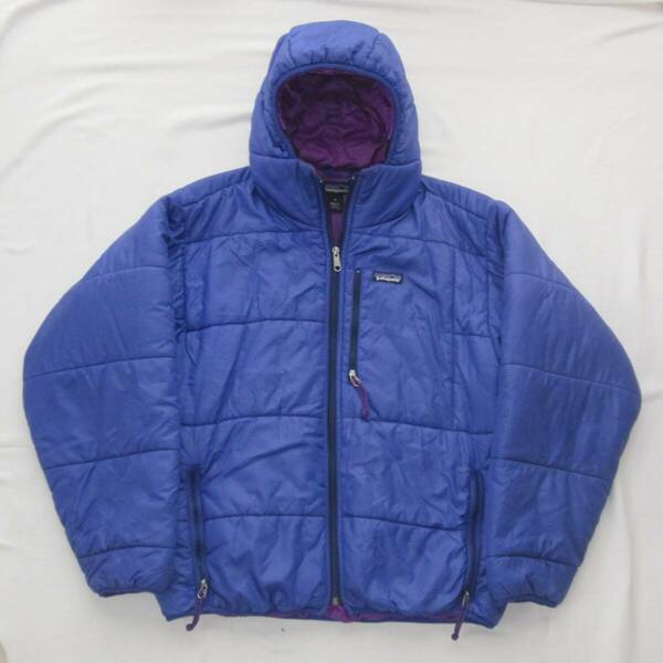 ☆'95 パタゴニア ダスパーカー (Ｍ)【コバルト × パープル】雪なしタグ / vintage / patagonia / パフボール / 90s / ダスパーカ / mars