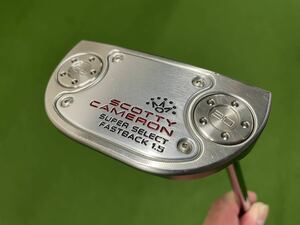 美品 スコッティキャメロン 2023 スーパーセレクト ファストバック 1.5 33インチ SCOTTY CAMERON Super SELECT FASTBACK ピストレロ プラス