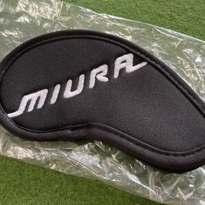 新品 未使用品 三浦技研 MIURA アイアンカバー ブラック 5個セット 番手表示無し ネコポス発送の画像2