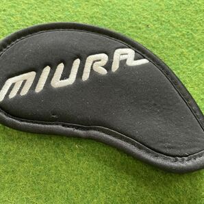 三浦技研 MIURA アイアンカバー ブラック 番手表示無し ネコポス発送 数回使用の画像1