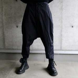 20AW新品 定価30800円 JULIUS ユリウス サルエル トラウザー パンツ size2 M incarnation 707PAM3 rick owens yohji yamamoto guidiの画像1