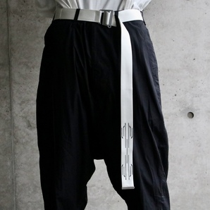 24SS 未使用品 定価17600円 JULIUS ユリウス ナイロン テープ ベルト incarnation 847ACU2 rick owens yohji yamamoto y-3の画像1