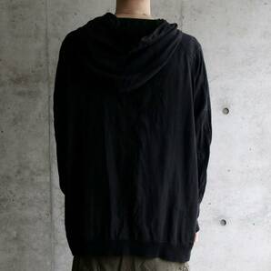 23SS未使用品 定価53900円 JULIUS ユリウス プリズム ブルゾン パーカー size3 L incarnation 817BLM7 rick owens yohji yamamotoの画像4