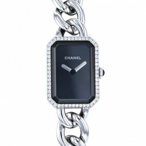  Chanel CHANEL Premiere H3252 black face new goods wristwatch lady's 