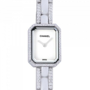  Chanel CHANEL Premiere H2146 white face used wristwatch lady's 