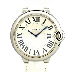  Cartier Cartierba long blue MM W6920087 silver face new goods wristwatch men's 