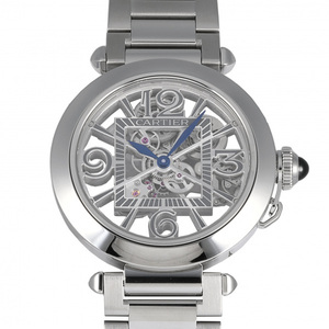 カルティエ Cartier パシャ WHPA0007 シルバー/グレー文字盤 中古 腕時計 メンズ