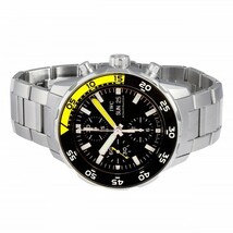 IWC アクアタイマー クロノグラフ IW376708 ブラック文字盤 中古 腕時計 メンズ_画像2