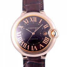 カルティエ Cartier バロンブルー LM W6920037 チョコレート文字盤 中古 腕時計 メンズ_画像1