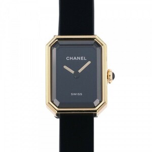  Chanel CHANEL Premiere ribbon H6125 black face new goods wristwatch lady's 