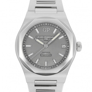 ジラール・ペルゴ GIRARD PERREGAUX ロレアート 81010-11-231-11A グレー文字盤 中古 腕時計 メンズ