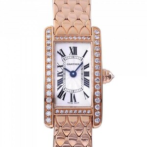 Cartier Cartier Cartier Tank American Mini WB710012 Серебряный циферблат Новые женские часы