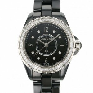 シャネル CHANEL J12 H3108 ブラック文字盤 新品 腕時計 レディース