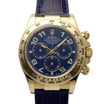 ロレックス ROLEX コスモグラフ デイトナ 116518 ブルー/アラビア文字盤 中古 腕時計 メンズ_画像1