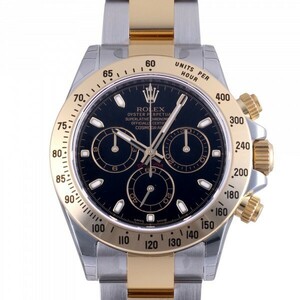 ロレックス ROLEX コスモグラフ デイトナ 116523 ブラック文字盤 新古品 腕時計 メンズ