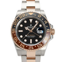 ロレックス ROLEX GMTマスターII 126711CHNR ブラック/ドット文字盤 中古 腕時計 メンズ_画像1