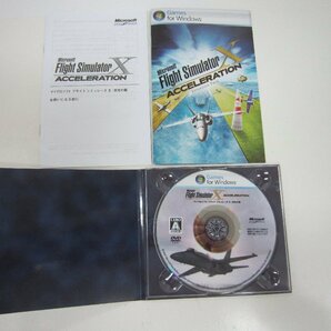 マイクロソフト フライトシミュレーターX、フライトシミュレーターX栄光の翼、2本セット 中古 DVD-ROMの画像4