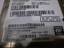 送料込み！使用時間 1881時間//HGST SATA 2.5インチ 1TB HDD 9.5mm _画像3