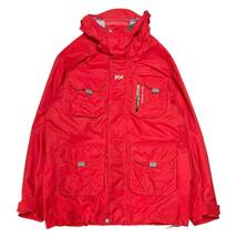 HELLY HANSEN ヘリーハンセン　Hooded Zip Jacket レッド サイズ:L（Womens）_画像1