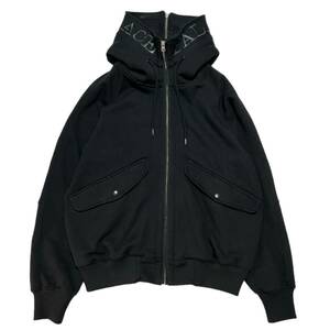 PALACE パレス　23AW SPLIT BOMBER HOODIE ブラック サイズ:M