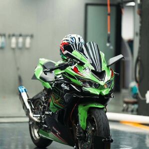 Speedergrey カワサキニンジャZX-25R/ZX-4Rシリーズ専用 大型ウィングミラー 左右セット キャンペーン価格の画像9