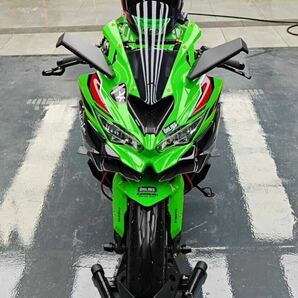 Speedergrey カワサキニンジャZX-25R/ZX-4Rシリーズ専用 大型ウィングミラー 左右セット キャンペーン価格の画像7