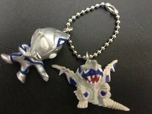  Ultraman & Ultra monster [ strap for mobile phone ] against decision shu watch hero 3 minute interval movie ( inside be* figure 1 storage )